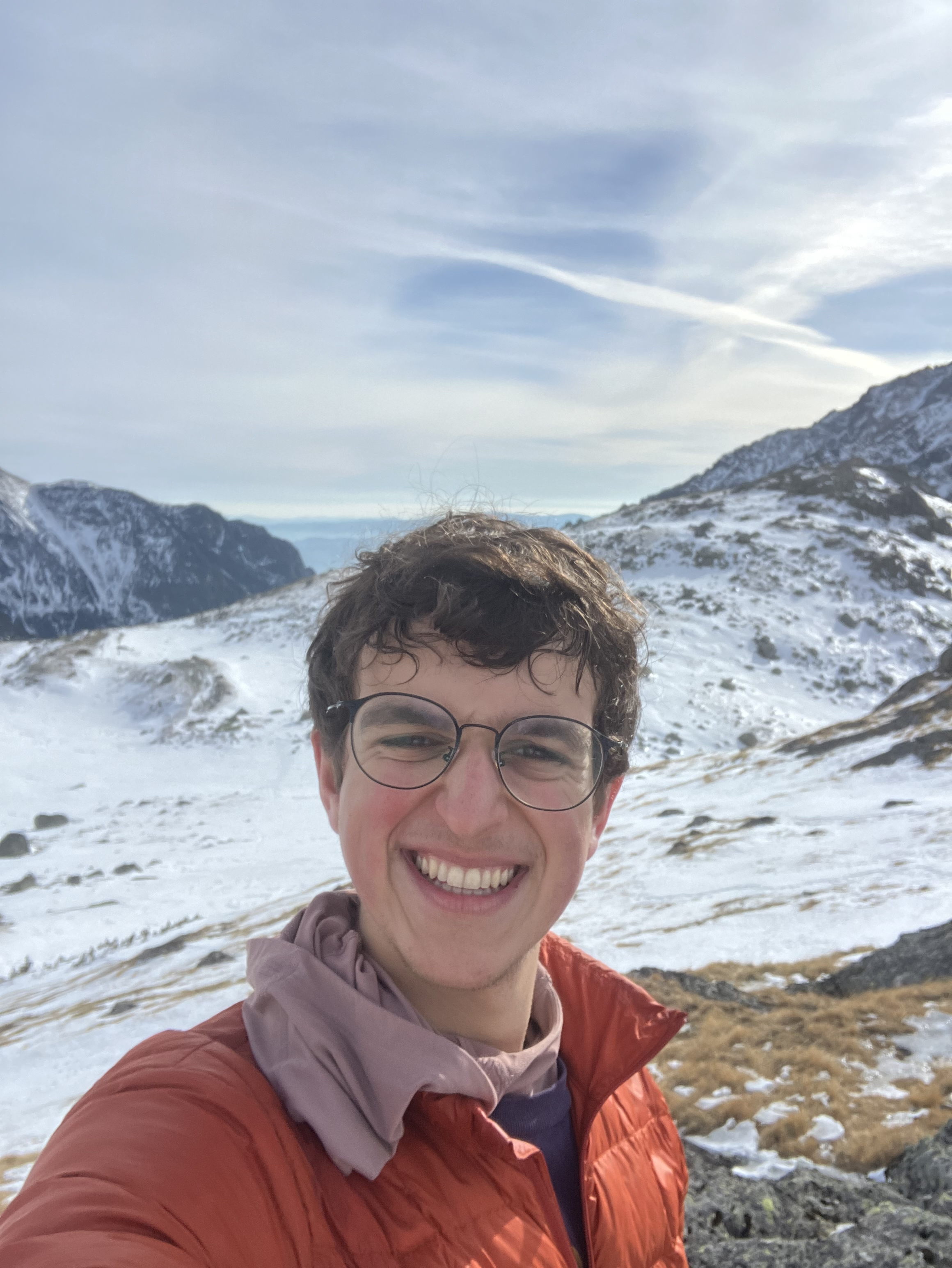 Ben on a mountain